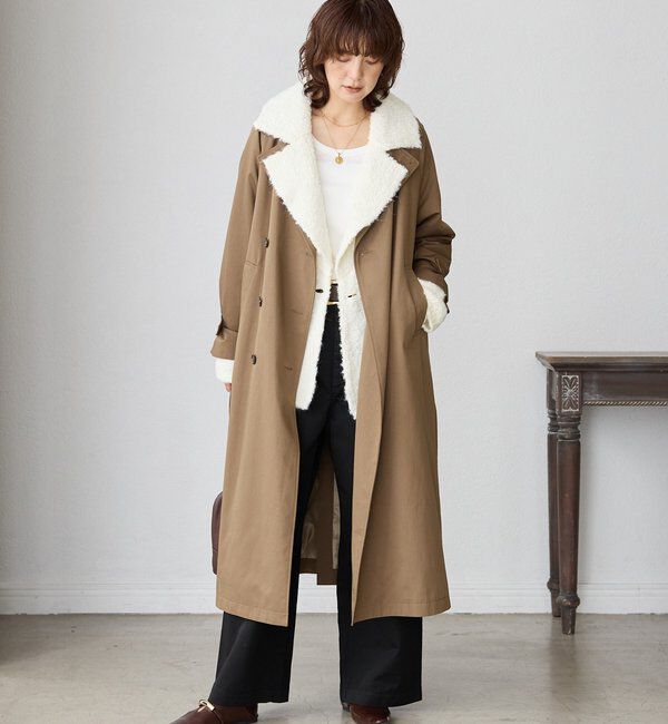  「【インフルエンサーYossshiiii企画】ボアライクコーディガン」|カーディガン|