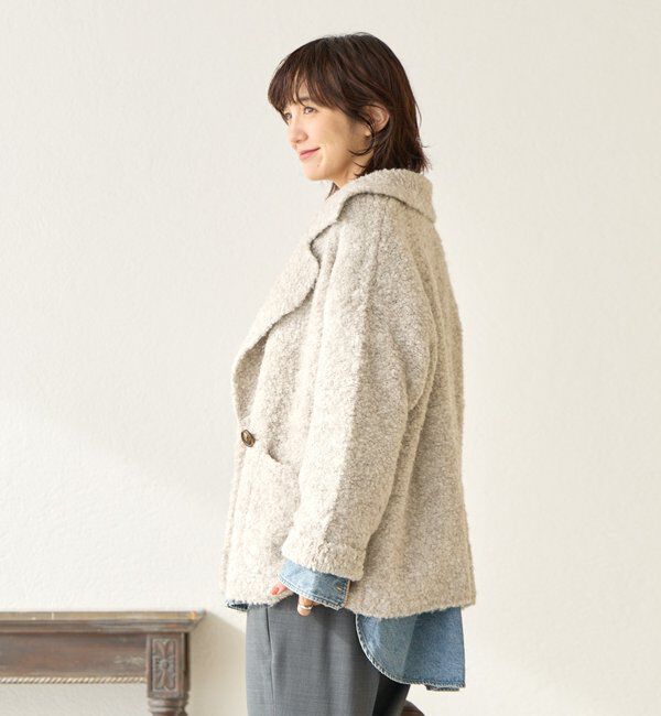  「【インフルエンサーYossshiiii企画】ボアライクコーディガン」|カーディガン|