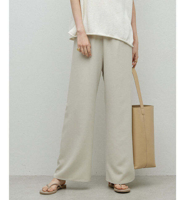  「【CHIKAコラボ】【美脚パンツ】ワイドドロストパンツ」|その他|