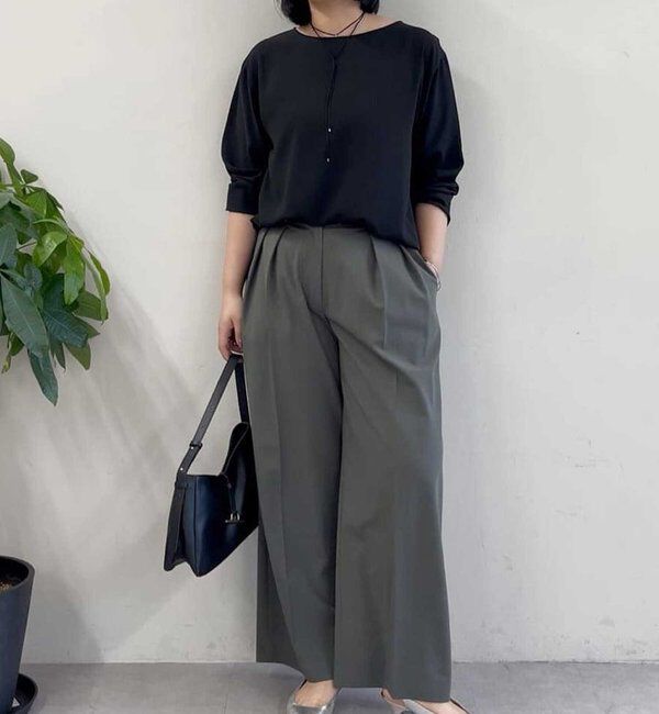  「ラウンドブラウスTee」|シャツ・ブラウス|