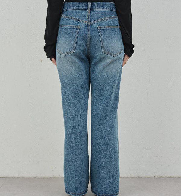  「センタークリースフレアデニム」|デニム|