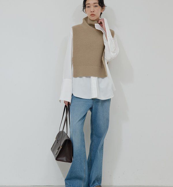  「センタークリースフレアデニム」|デニム|