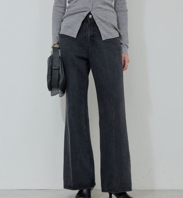  「センタークリースフレアデニム」|デニム|