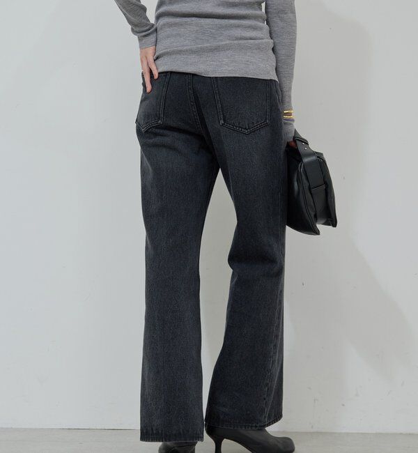  「センタークリースフレアデニム」|デニム|