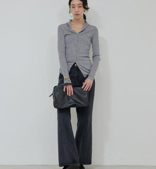  「センタークリースフレアデニム」|デニム|