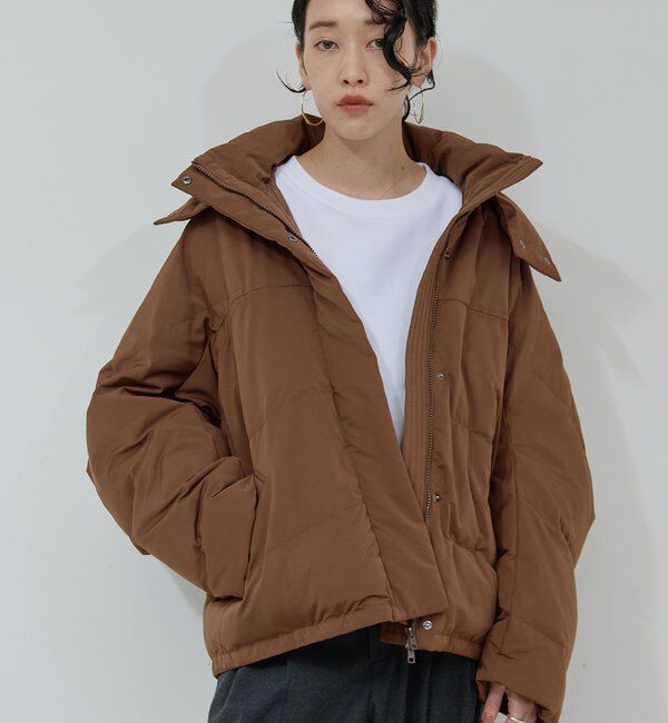  「ボックスダウン」|ダウン|ブラウン