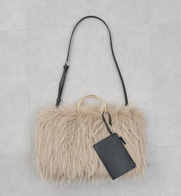  「【2.718】シャギーリングハンドルバッグ」|トートバッグ|