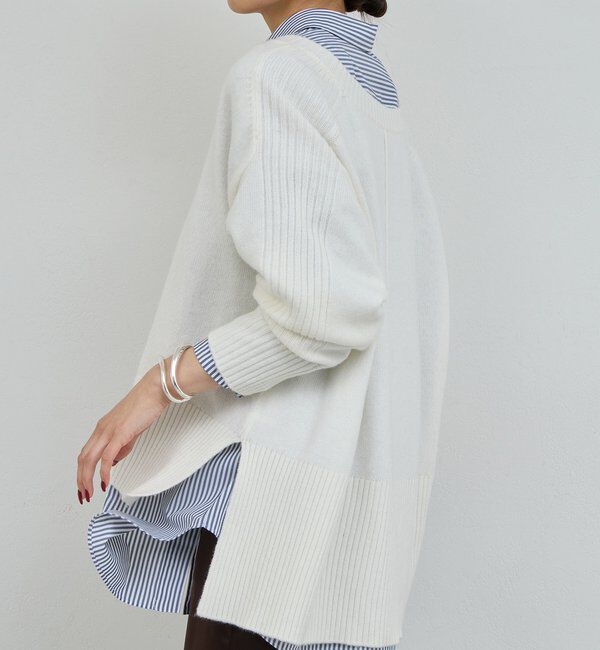  「【脱マンネリニット】【MANAKAコラボ】フードセットニット」|ニット・セーター|