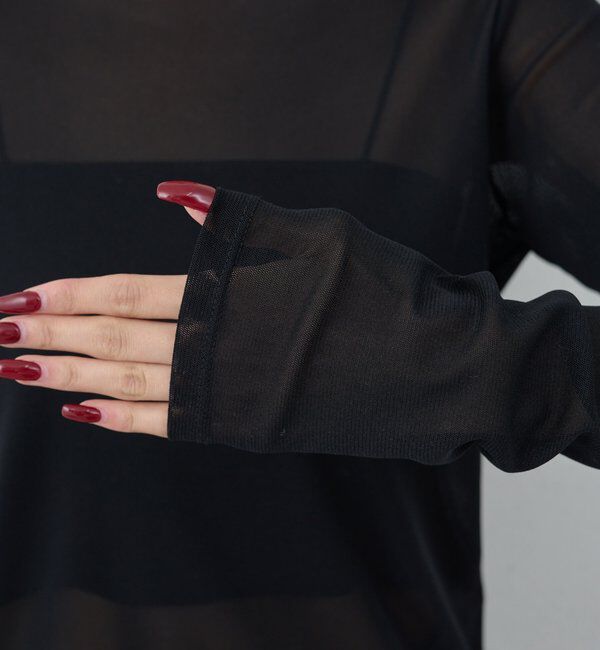  「【リバイバル】チュールタートルカットソー」|Tシャツ・カットソー|