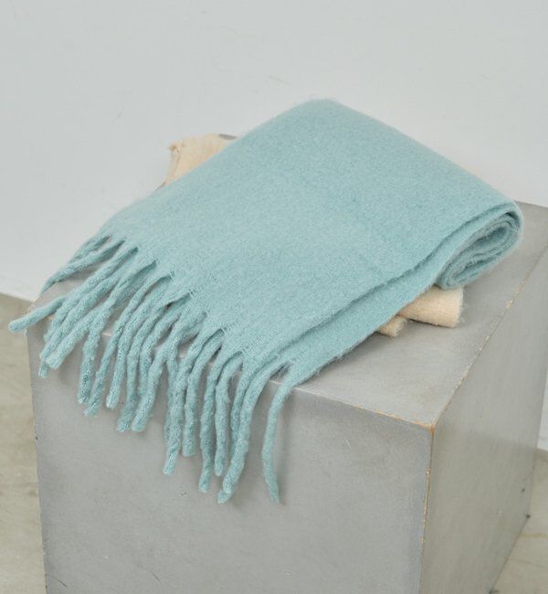  「フラッフィーストール」|マフラー|ミント