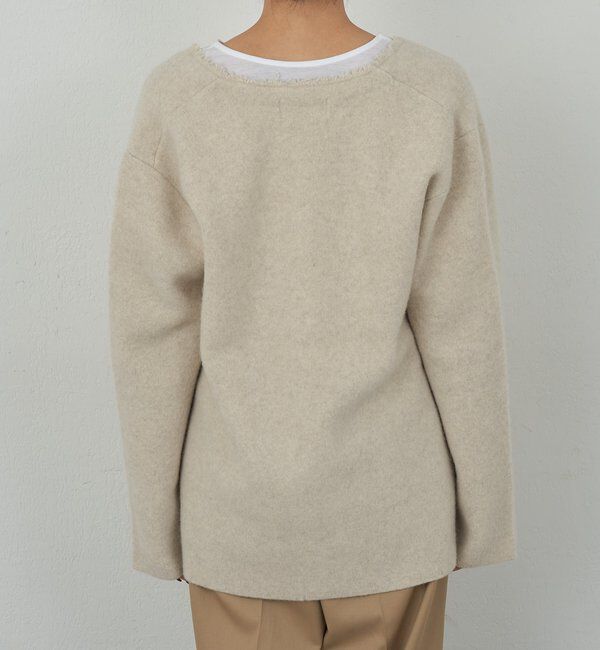  「【HERITANOVUM】 Vチュニックニット」|ニット・セーター|