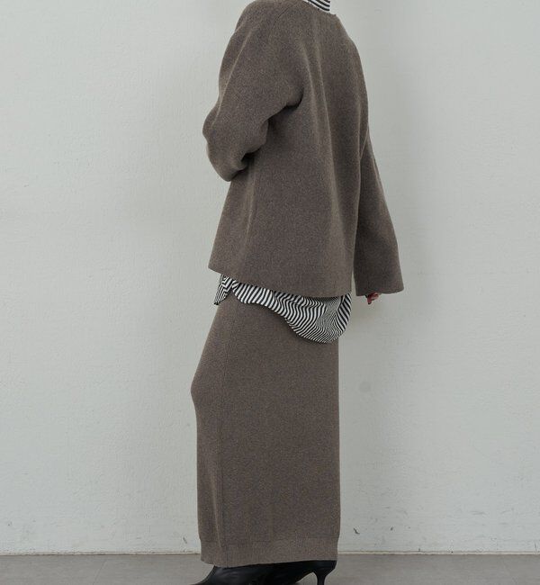  「【HERITANOVUM】 Vチュニックニット」|ニット・セーター|