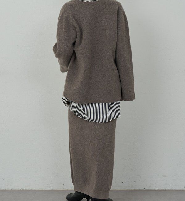  「【HERITANOVUM】 Vチュニックニット」|ニット・セーター|