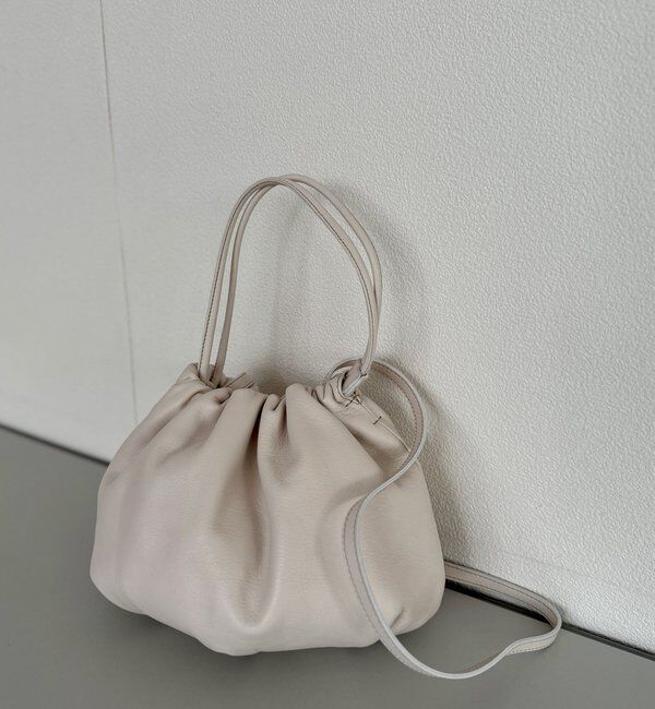  「レザー巾着4WAYショルダーバッグ」|ショルダー・メッセンジャー|