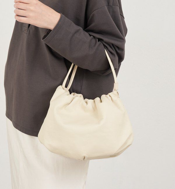  「レザー巾着4WAYショルダーバッグ」|ショルダー・メッセンジャー|