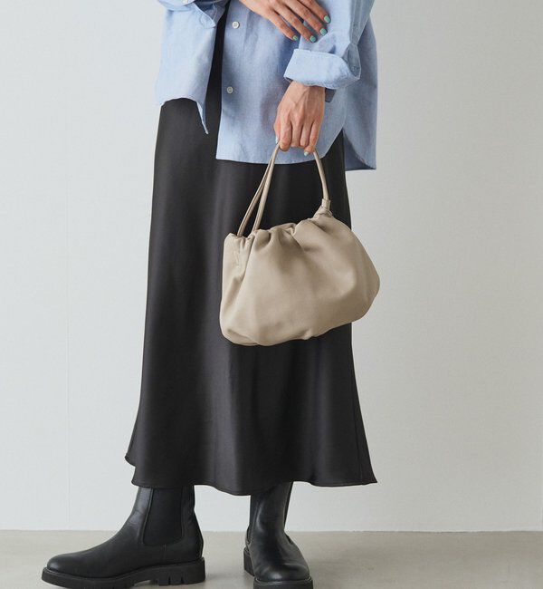  「レザー巾着4WAYショルダーバッグ」|ショルダー・メッセンジャー|