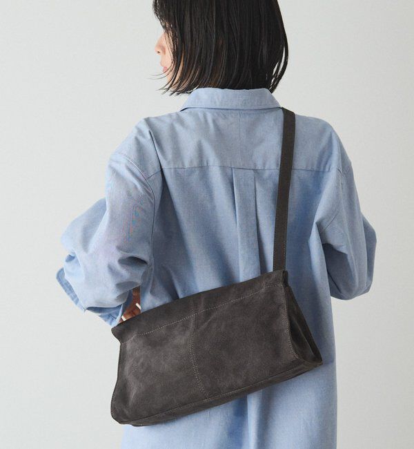  「【再値下げ】スエードショルダーバッグ」|ショルダー・メッセンジャー|