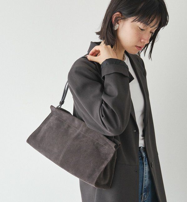  「【再値下げ】スエードショルダーバッグ」|ショルダー・メッセンジャー|