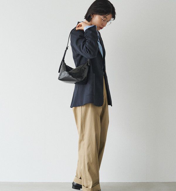  「【再値下げ】エナメルワンショルダーバッグ」|ショルダー・メッセンジャー|