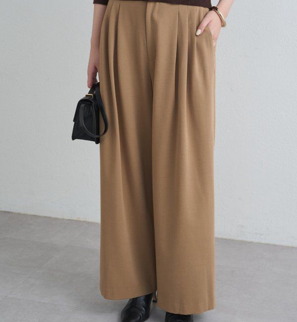  「3タックワイドパンツ」|チノ|