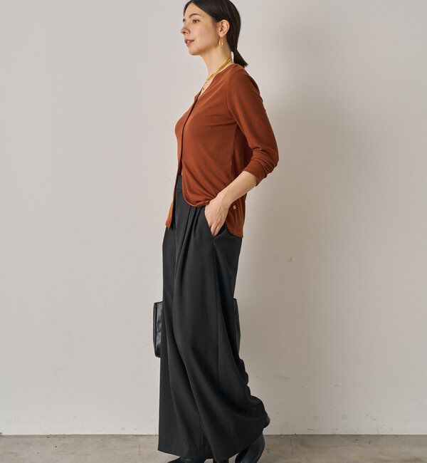  「3タックワイドパンツ」|チノ|