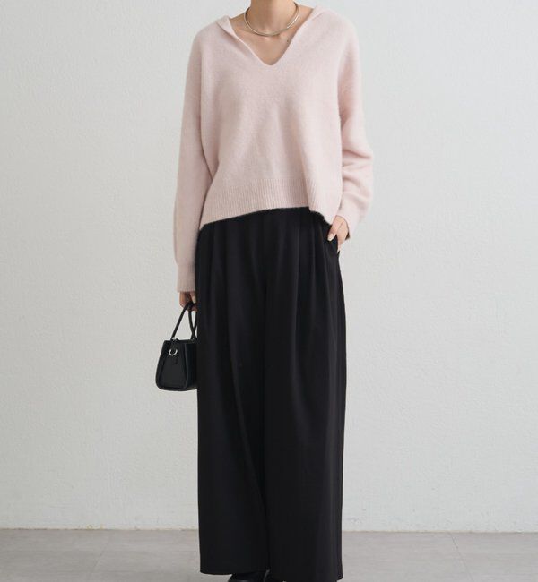  「3タックワイドパンツ」|チノ|