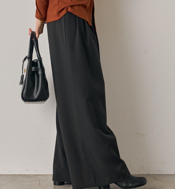  「3タックワイドパンツ」|チノ|