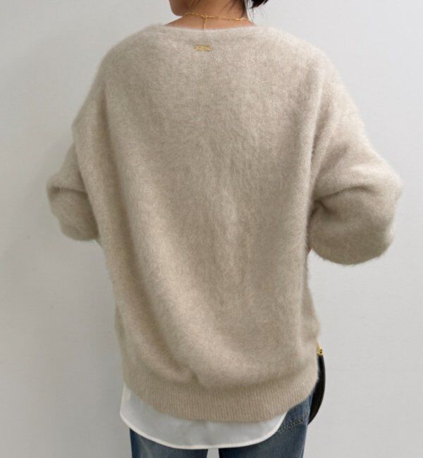  「FURカシミヤVニット」|ニット・セーター|