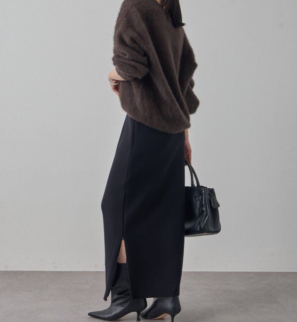  「FURカシミヤVニット」|ニット・セーター|