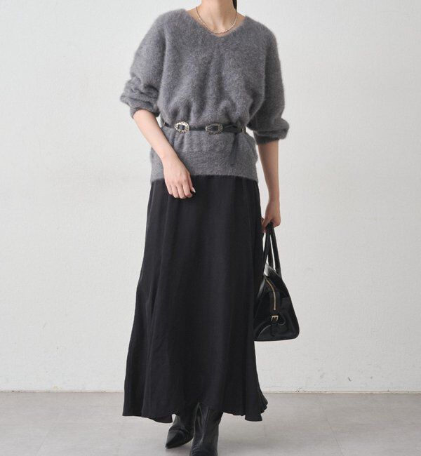  「FURカシミヤVニット」|ニット・セーター|