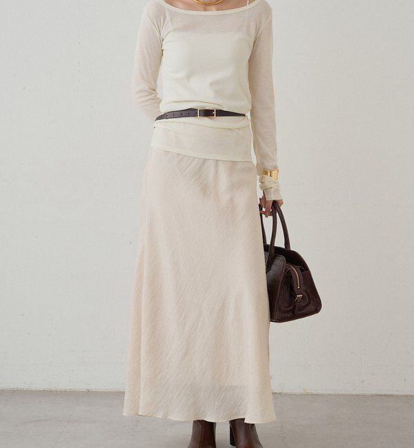  「ラウンドシアーカットソー」|Tシャツ・カットソー|