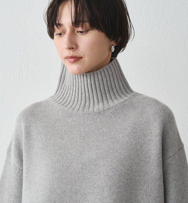  「ウール100タートルニット」|ニット・セーター|