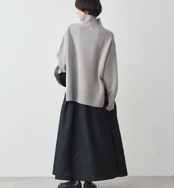  「ウール100タートルニット」|ニット・セーター|
