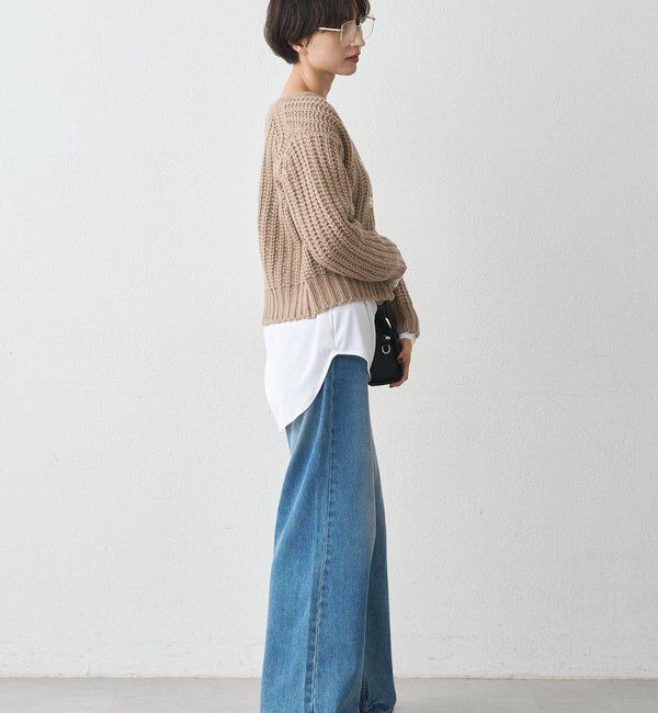  「サテンロンTブラウス」|シャツ・ブラウス|