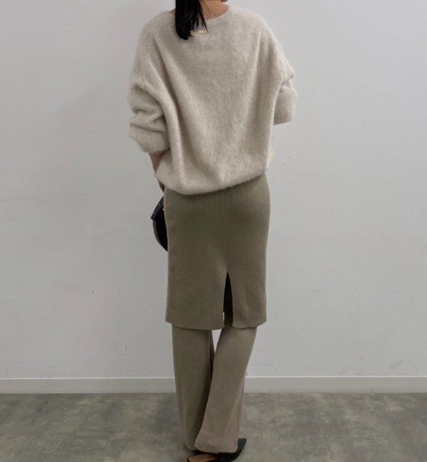  「ニットスカート+パンツセット」|チノ|