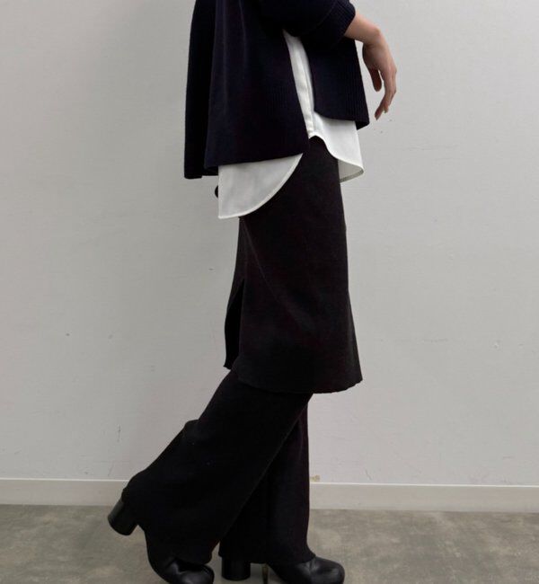  「ニットスカート+パンツセット」|チノ|