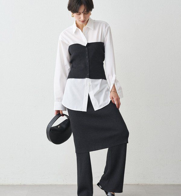  「ニットスカート+パンツセット」|チノ|