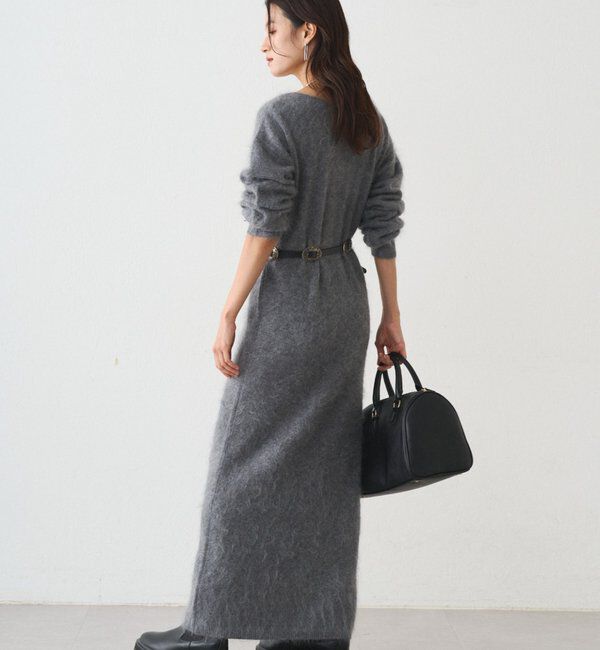 「シャギーニットワンピース」|ワンピース|