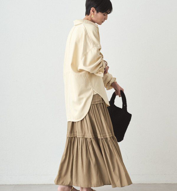  「スウィッチカラーデニムシャツ」|シャツ・ブラウス|