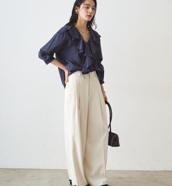  「2タックワイドパンツ」|チノ|