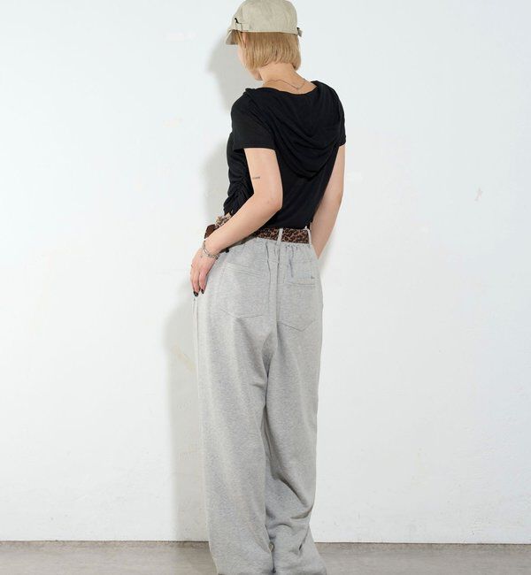  「【新色レース】シアー/レース  ヘンリー半袖パーカー」|Tシャツ・カットソー|