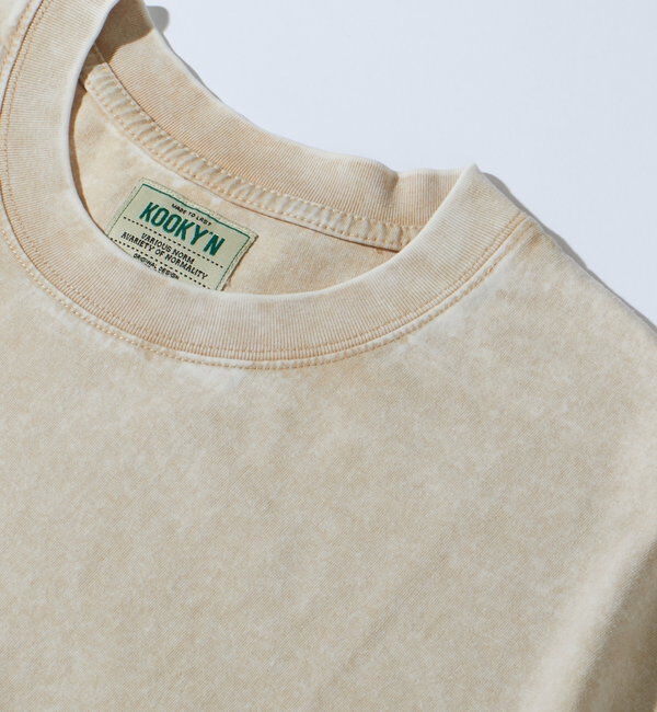  「【3サイズ展開】KOOKY'NケミカルウォッシュTEE」|Tシャツ・カットソー|