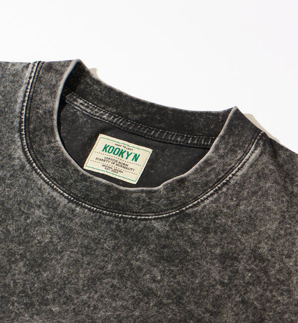  「【3サイズ展開】KOOKY'NケミカルウォッシュTEE」|Tシャツ・カットソー|