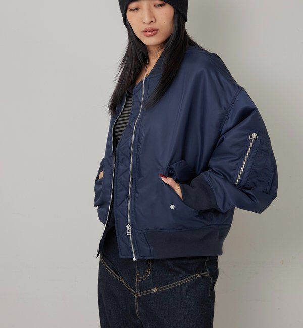  「【Sourcream/サワークリーム】MA1」|ブルゾン・スタジャン|