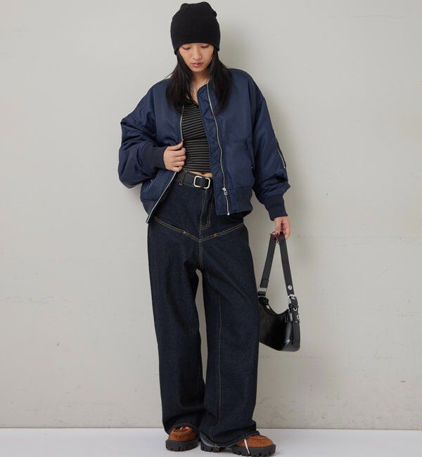  「【Sourcream/サワークリーム】MA1」|ブルゾン・スタジャン|