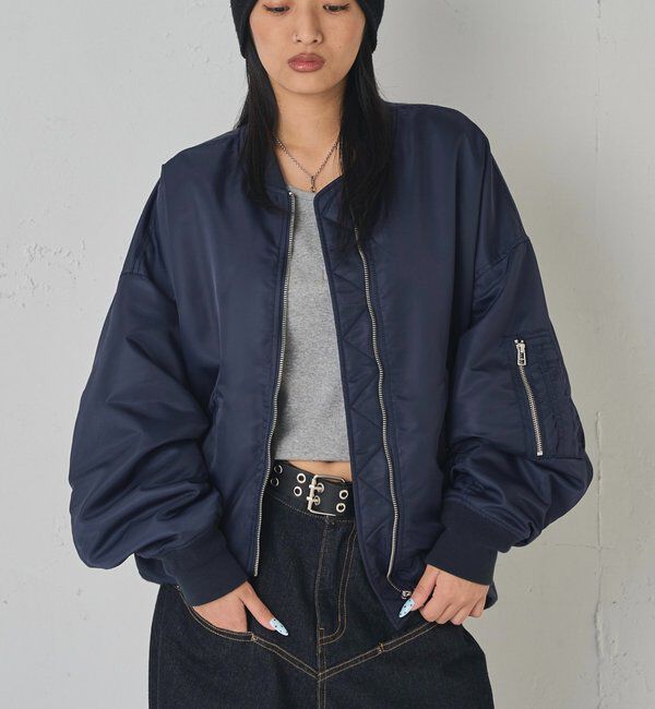  「【Sourcream/サワークリーム】MA1」|ブルゾン・スタジャン|