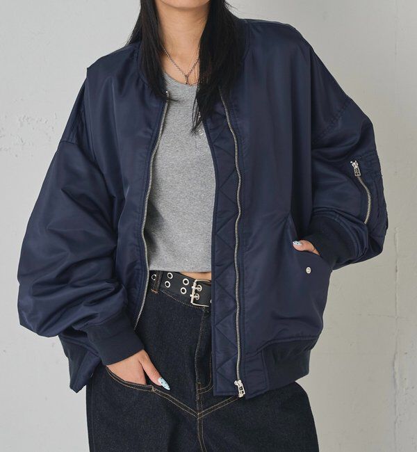  「【Sourcream/サワークリーム】MA1」|ブルゾン・スタジャン|