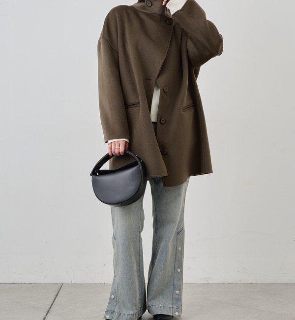  「ビッグカラーリバーミディコート」|その他|