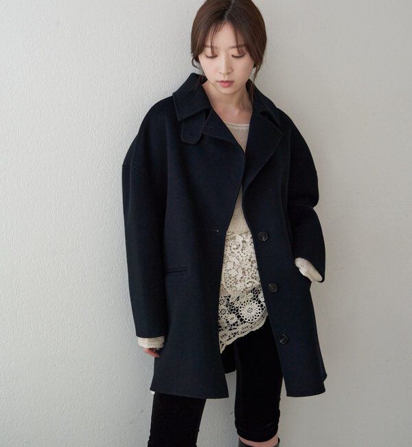  「ビッグカラーリバーミディコート」|その他|