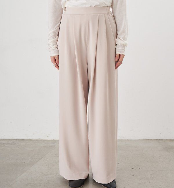  「ポンチ2タックパンツ」|チノ|